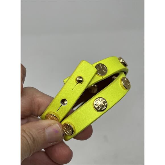 Tory Burch double wrapped bracelet yellow gold - Picture 3 of 4